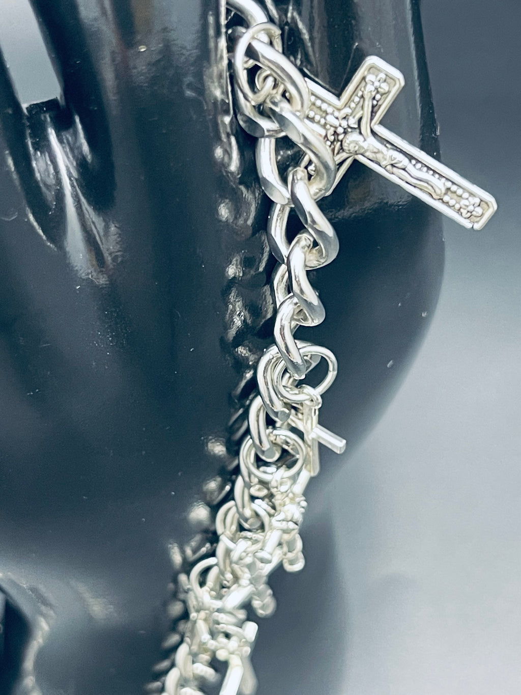 Infinity Chain - Cross Charms